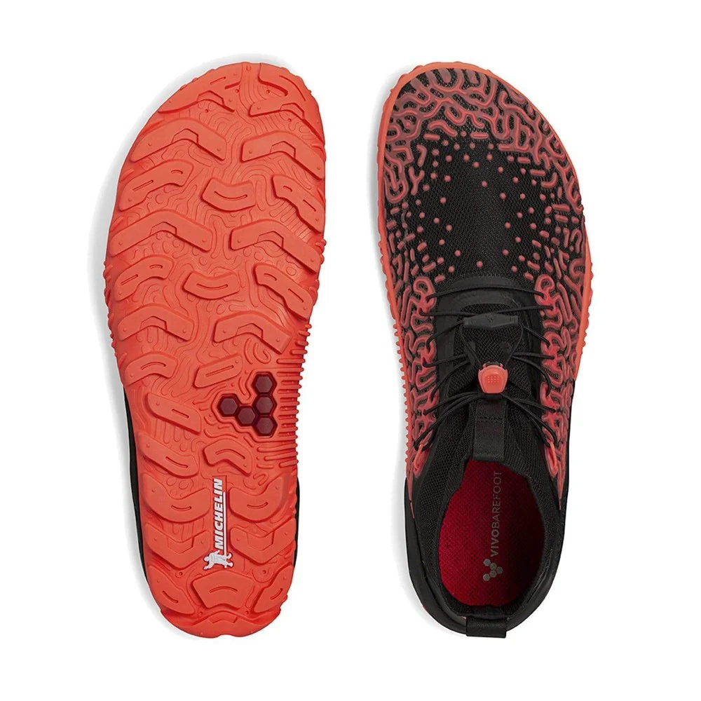 ESC Tempest Womens Obsidian Neon Coral - Image 2
