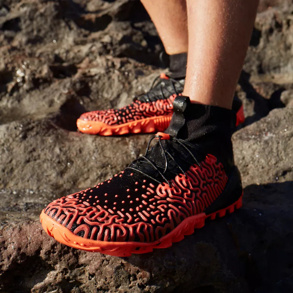 ESC Tempest Womens Obsidian Neon Coral - Image 8
