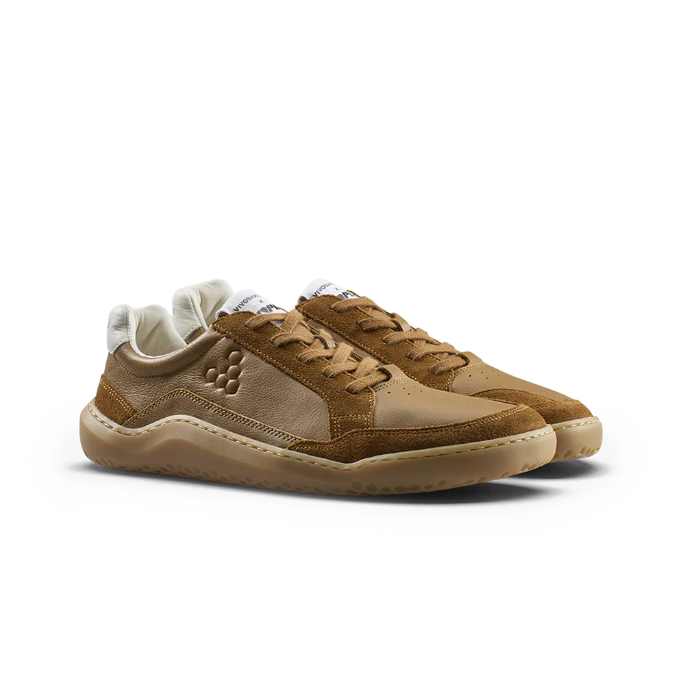 Gobi II Sneaker Premium Leather Mens Tan - Image 3