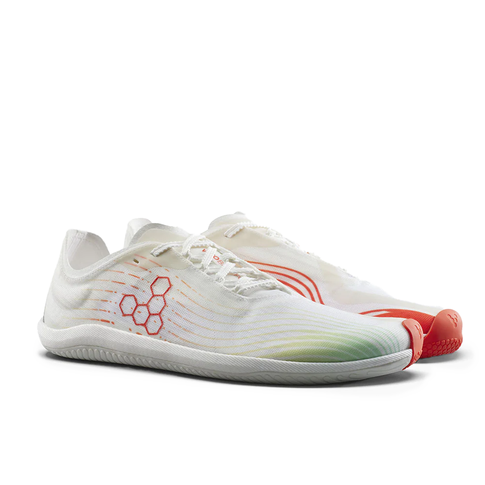 Primus Flow Womens Bright White/ Neon Orange - Image 4