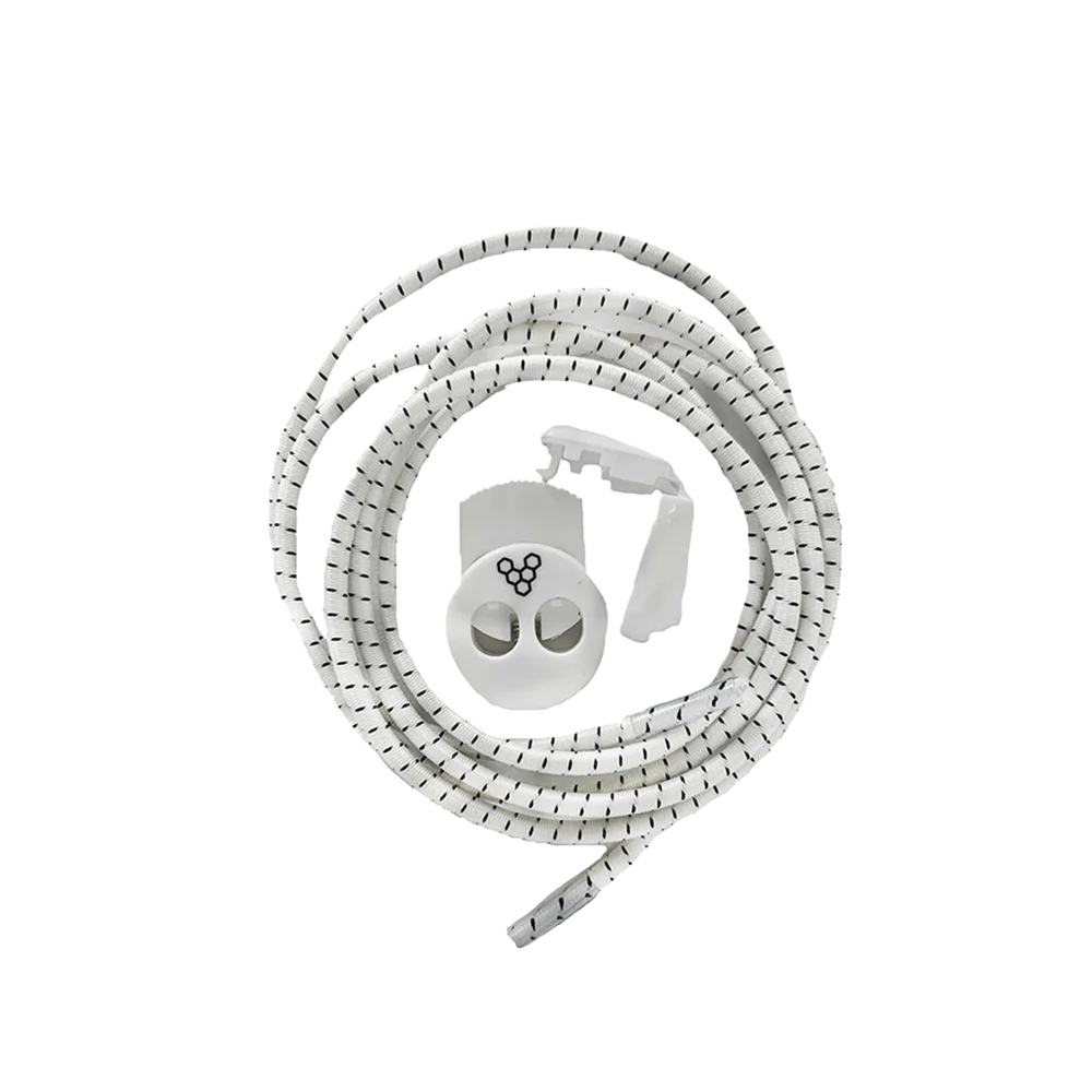 Toggle Laces Kids Striped White
