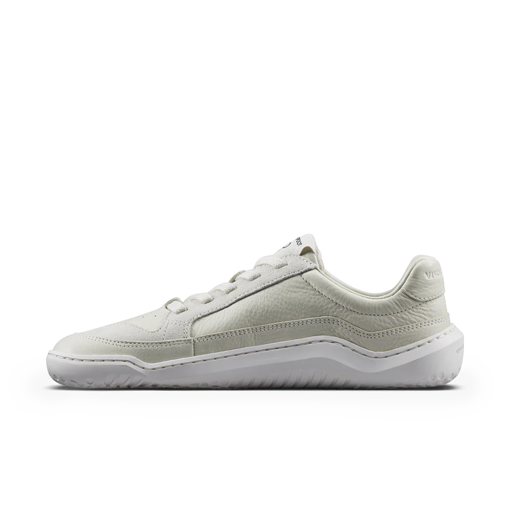 Vivobarefoot Gobi III Sneaker Leather Mens Limestone - Image 3