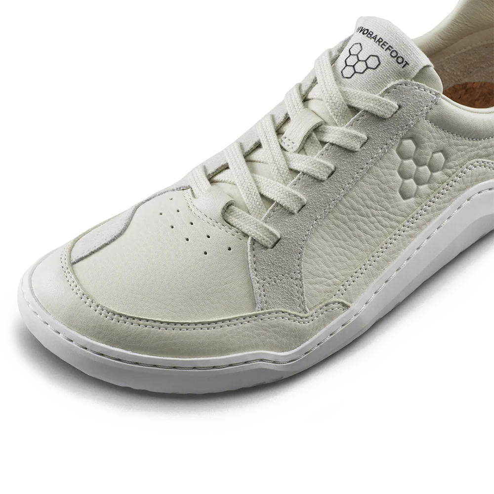 Vivobarefoot Gobi III Sneaker Leather Mens Limestone - Image 7