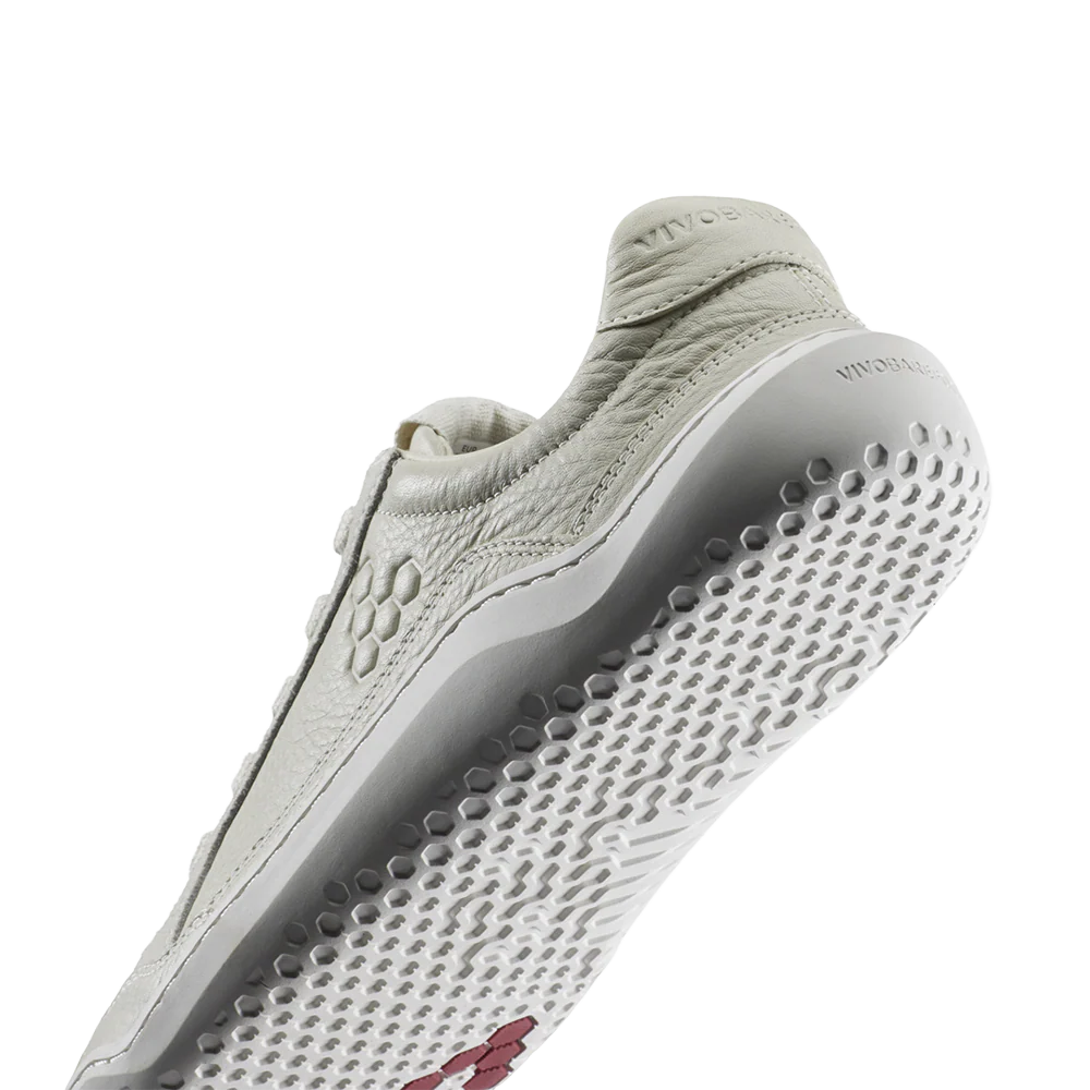 Vivobarefoot Gobi III Sneaker Leather Mens Limestone - Image 8